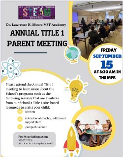 Title I parent meeting