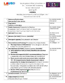 agenda page 1
