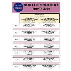 bus schedule