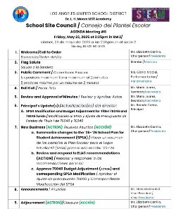agenda